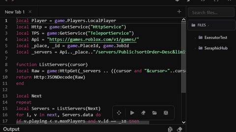 Seraphic Executor - Universal script preview