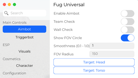 Universal Cheat - Universal script preview