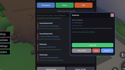 Nixon's Audio Logger - Universal script preview