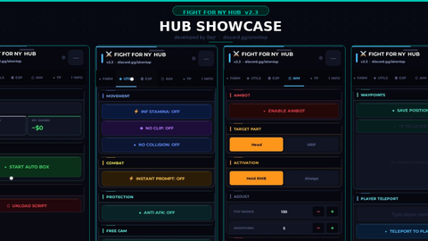 Fight For Ny Hub - Universal script preview