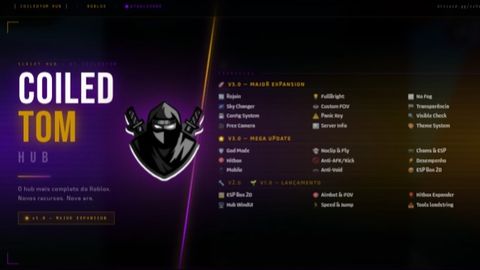 CoiledTom hub v5 - Universal script preview