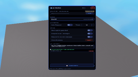 AI Chatbot - Universal script preview
