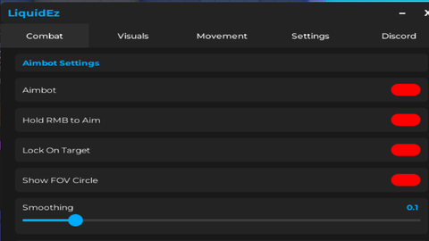 LiquidEz RIVALS FPS GAMES SCRIPT - Universal script preview