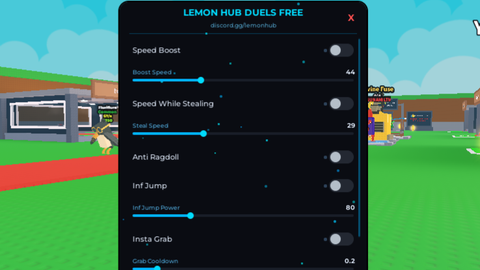 Lemon Duel Hub - Universal script preview