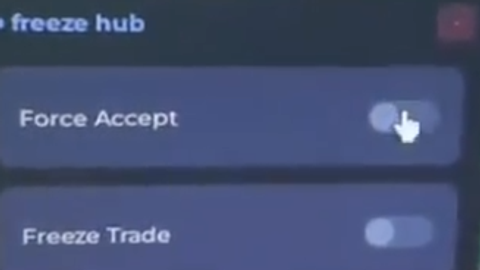 freeze trade force accept - Universal script preview