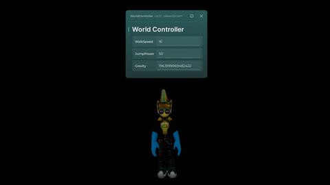 World Controller - Universal script preview