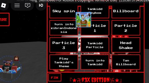 ZibranF3x Old Gui - Universal script preview