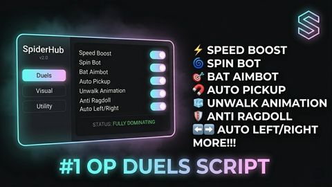 Spider Hub - Universal script preview