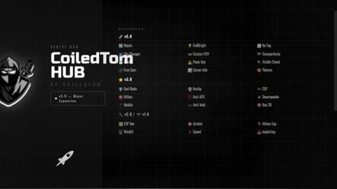 CoiledTom hub update v6 - Universal script preview