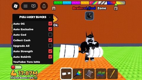 pull luck block - Unknown script preview