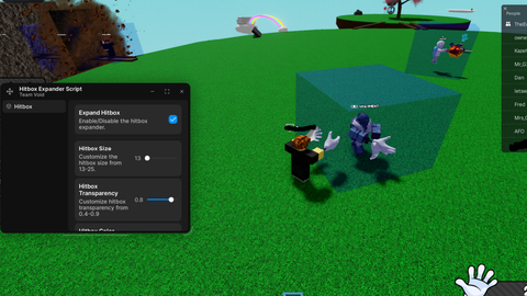 Hitbox Expander Script - Unknown script preview