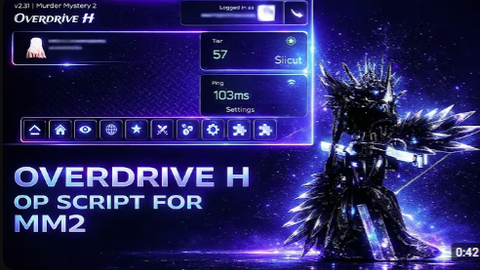 M.M.2 Overdrive HUB Aimbot and Esp+ Undetectable [ Keyless ] - Murder Mystery 2 script preview