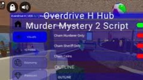 M.M.2 ODh HUB Aimbot and Esp+ Undetectable [ Keyless ] - Murder Mystery 2 script preview