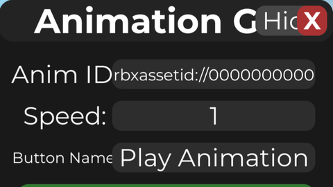 FE Animation GUI - Unknown script preview