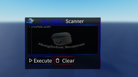 Hueglotus Scanner - Unknown script preview