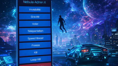 Nebula Admin X - Unknown script preview
