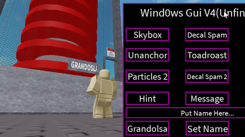 Team Wind0ws Gui V3 and V4 - Unknown script preview