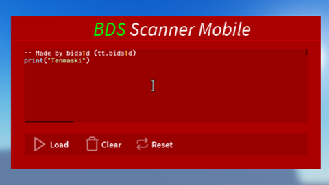 Bids1d Mobile Backdoor Scanner - Unknown script preview