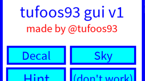 Tufoos93 Gui V1 - Unknown script preview