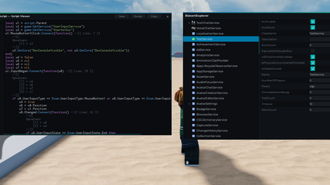 Blatant Explorer - Unknown script preview