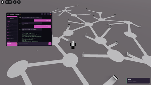 MinhZ Hub AI Chat Bot - Unknown script preview