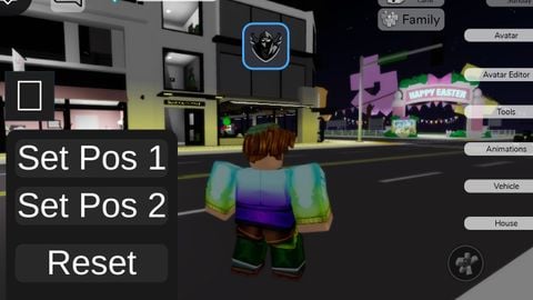 Teleport with 2 positions and menu - Unknown script preview