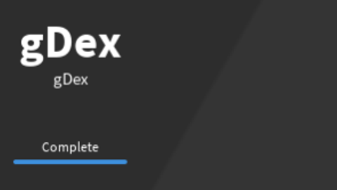 gDex - Unknown script preview