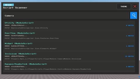 MEGGD Script Scanner - Unknown script preview