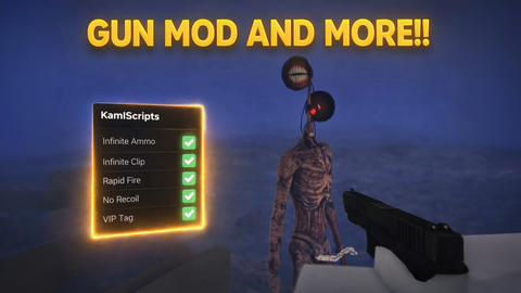 infinite ammo vip gamepass no recoil rapid fire and more - Universal script preview