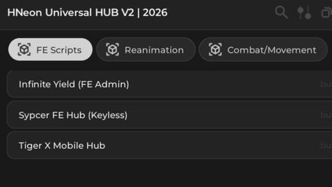 HNEON HUB UNIVERSAL V1 - Unknown script preview