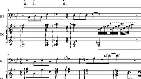 Running the show script piano - Unknown script preview