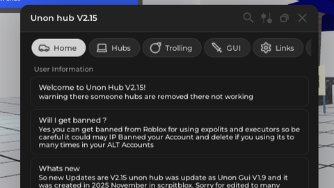 Unon hub Discontinued - Unknown script preview