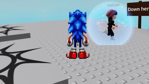 Sonic CD Special Stage Sonic - Unknown script preview