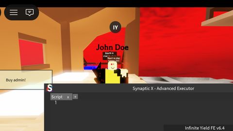 Synaptic X Advanced Roblox Executor - Unknown script preview