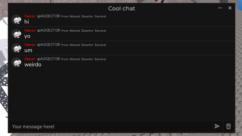 Cool Chat - Unknown script preview