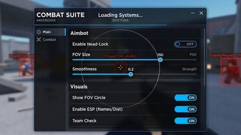 Master Aimbot - Unknown script preview