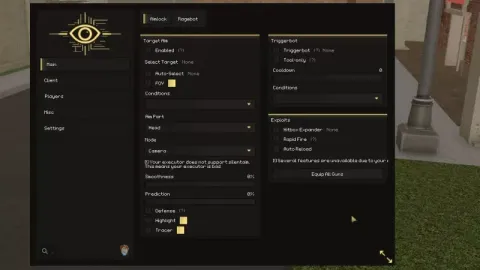 Da Hood Script KEYLESS - Universal script preview