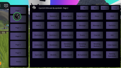 epic gui ultimate v2 - Unknown script preview