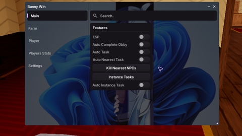 be npc or die bunny - Universal script preview