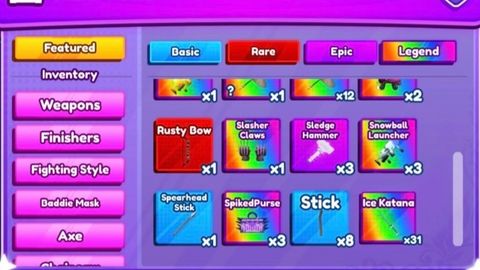 Baddies Weapon D4per - Unknown script preview