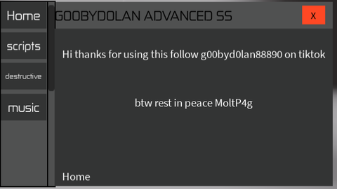g00byd0lan advanced SS require - Unknown script preview