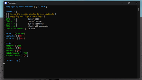 console http spy - Unknown script preview