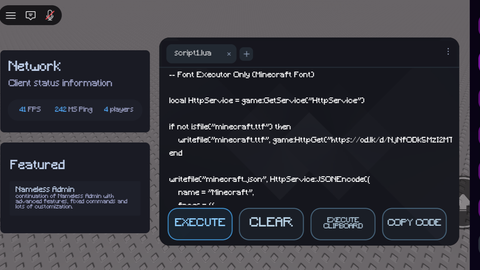 Minecraft font yes yes yes mommy - Unknown script preview