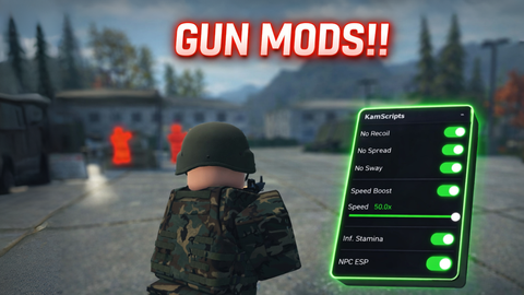 gun mods kill all speed changer and more very op script - Universal script preview