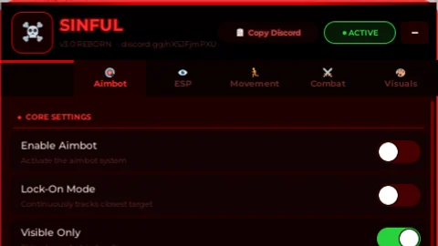 Sinful - Unknown script preview
