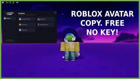 Roblox Free Avatar Clone Script NO KEY - Unknown script preview