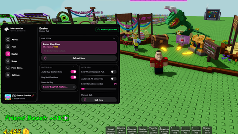 Mercenaries Grow A Garden EASTER UPDATE - Unknown script preview