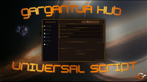 Gargantua HUB [universal script] 40+Feature [OP]Aimbot & ESP - Unknown script preview