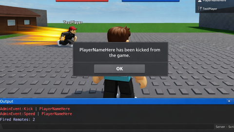 Roblox mod menu - Unknown script preview