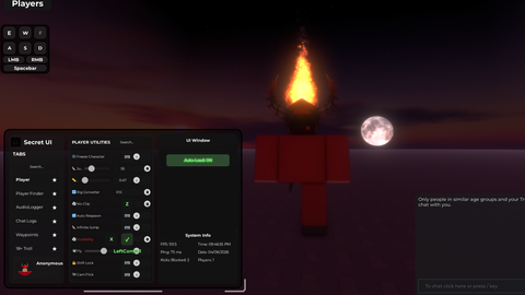 SecretUI - Unknown script preview